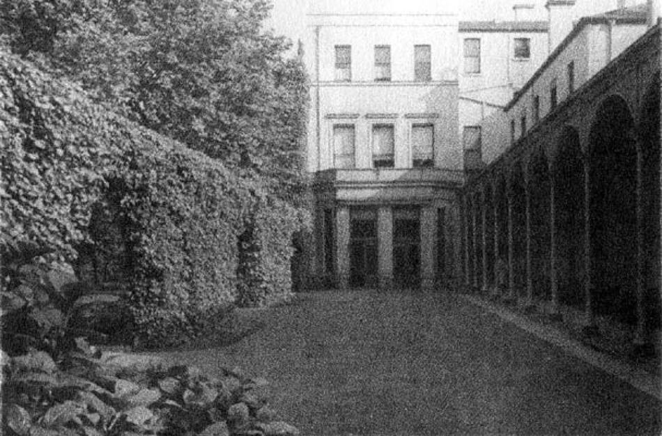 Garden, Melbourne Club, 1935