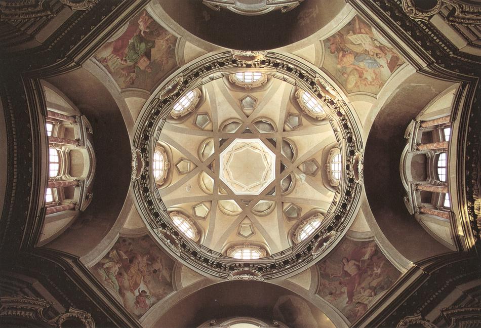 Guarino Guarini, San Lorenzo church, Turin, c 1668